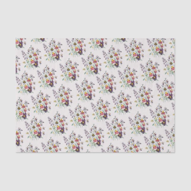 Carnival of flowers tissue paper (Front)
