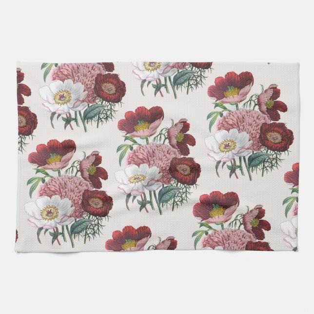 Carnival of flowers towel (Horizontal)