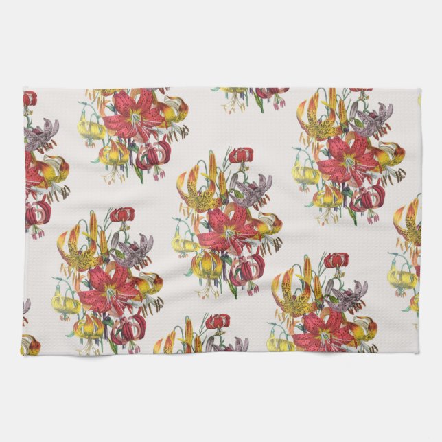 Carnival of flowers towel (Horizontal)