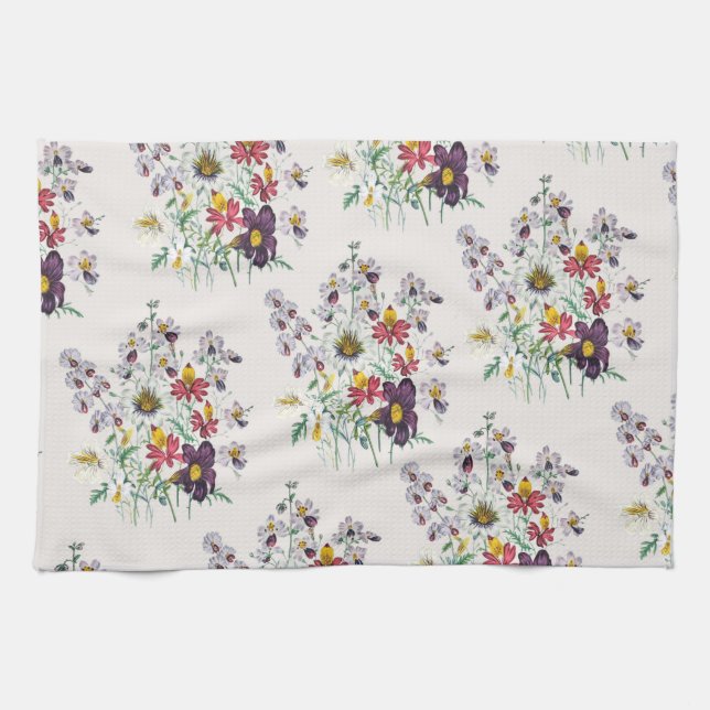 Carnival of flowers towel (Horizontal)