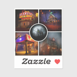 Carnival of Shadows: Enter the Twisted Funhouses  Sticker