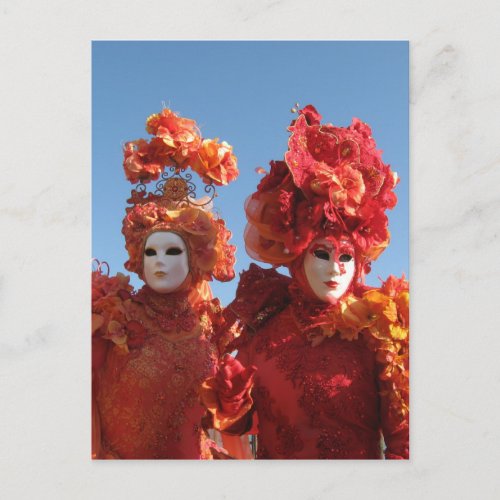 Carnival of Venice Postcard