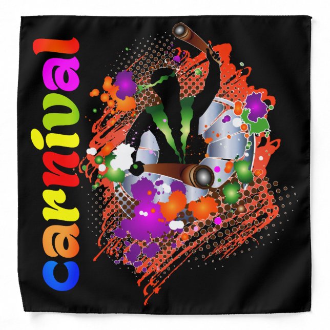 Carnival Pan Man Bandana (Front)