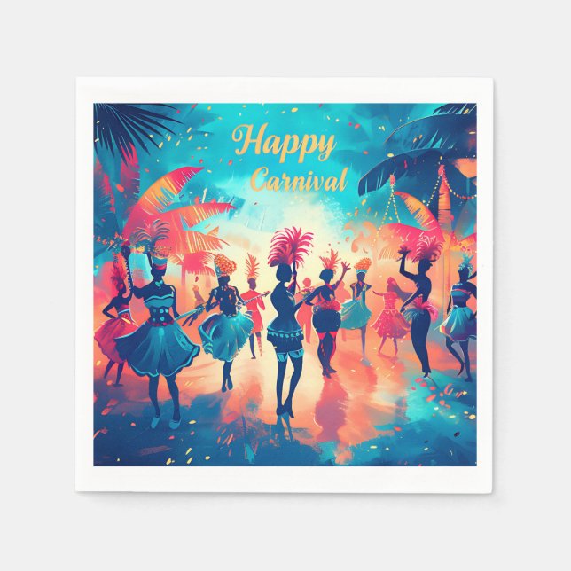 Carnival Paper Napkin (Front)