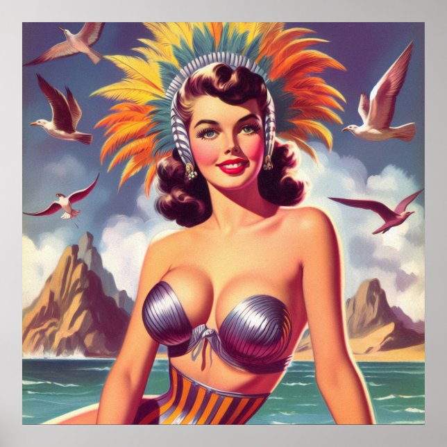 Carnival Pin-up Poster (Front)