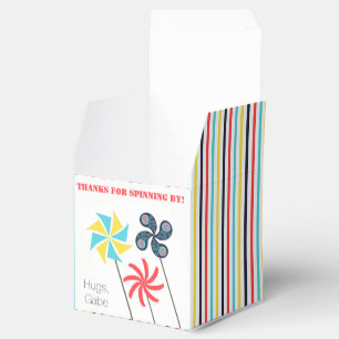 Carnival Pinwheel Favor Box