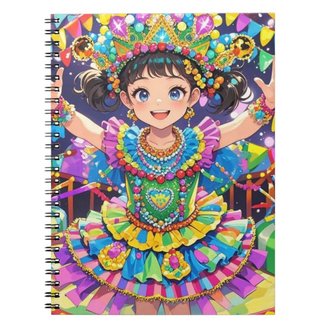 Carnival Princess Notebook (Front)