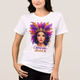Carnival Queen T-Shirt Carnival Queen Fantasy Tri-Blend Shirt