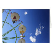 Carnival Ride Blank Card (Front Horizontal)