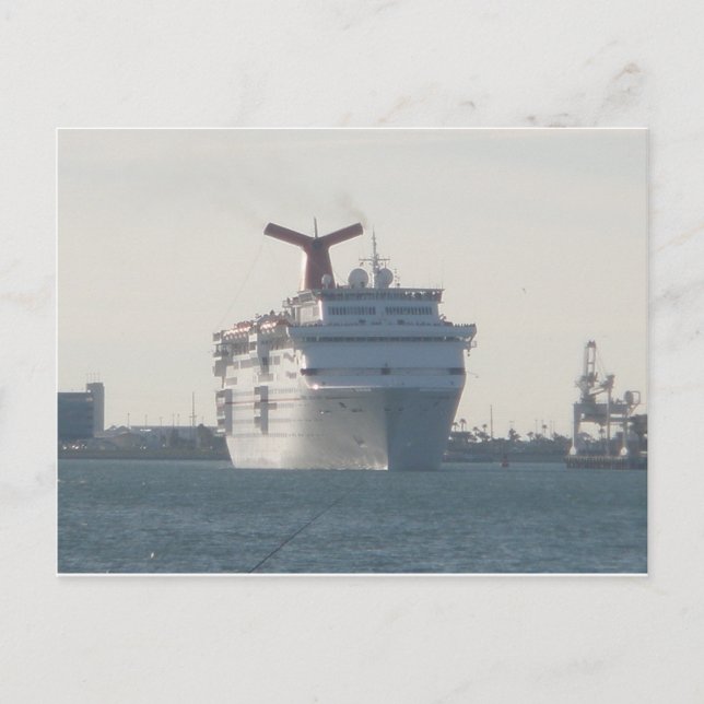 Carnival Sensation Postcard (Front)