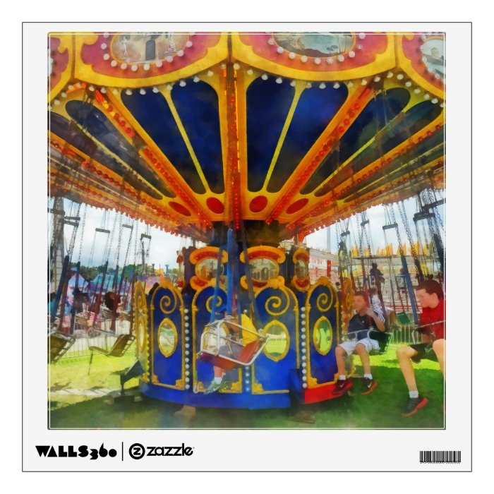 Carnival   Super Swing Ride Wall Skin