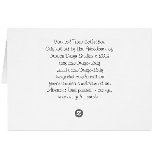 Carnival Tears collection (Back Horizontal)