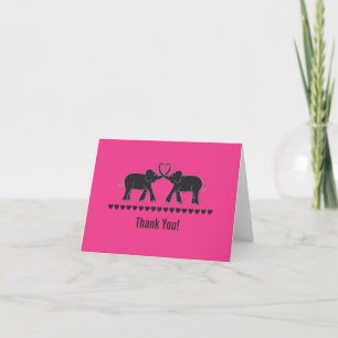 Carnival Ticket Thank You Note Card