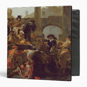 Carnival Time in Rome, 1653 (oil on canvas) Binder