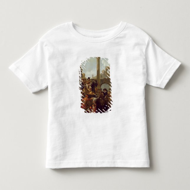 Carnival Time in Rome, 1653 (oil on canvas) Toddler T-shirt (Front)