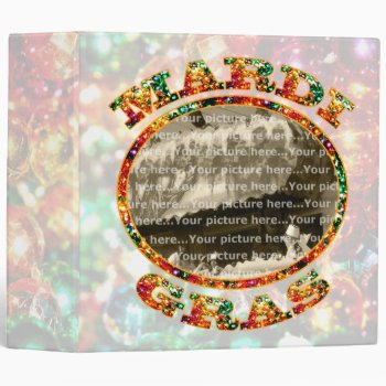 Carnival Time White Binder by StriveDesigns at Zazzle