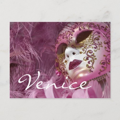 Carnival Venice Postcard