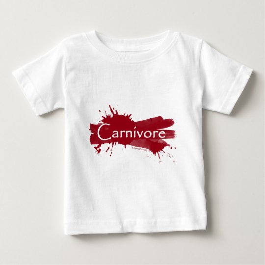 carnivore blood splatter baby T-Shirt