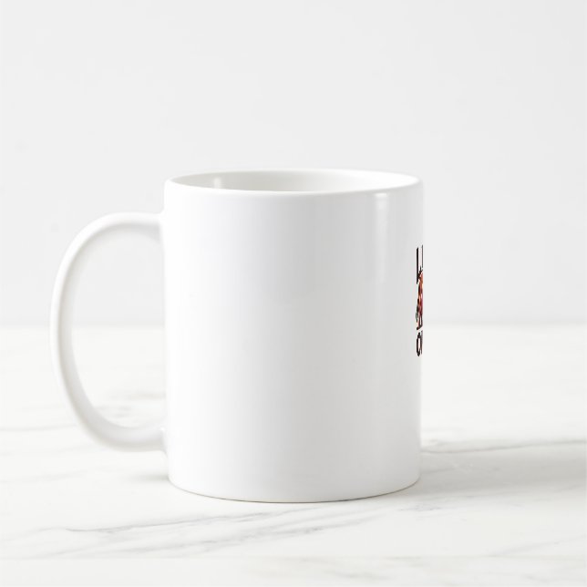 Carnivore Delight Liver Offally Cow Lovers Design  Coffee Mug (Left)