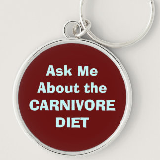 "CARNIVORE DIET" Buttons Keychain