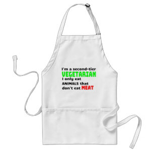 Carnivore Meat Lover Funny Sarcastic Gift Adult Apron