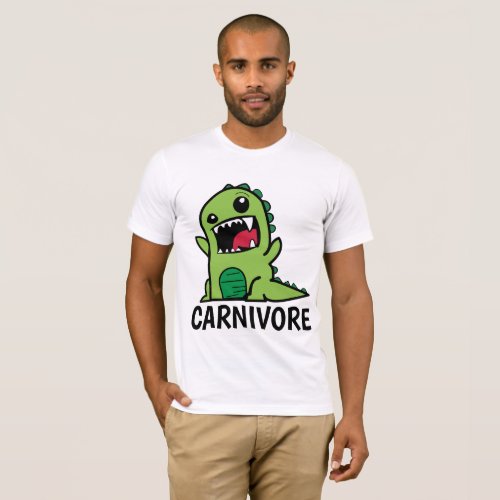 CARNIVORE T_shirts funny DINOSAUR T_Shirt