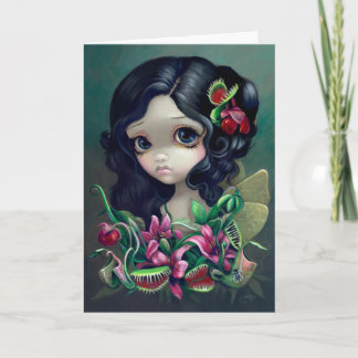 "Carnivorous Bouquet Fairy" Greeting Card