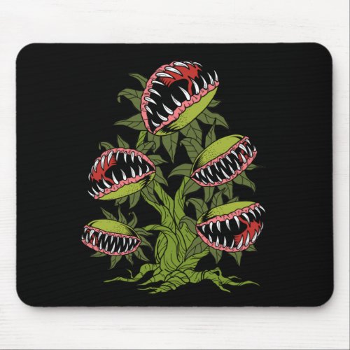 Carnivorous Plant Gifts Monster Venus Fly Trap Mouse Pad