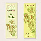 Carnivorous Plant Mini-Bookmark (Front & Back)