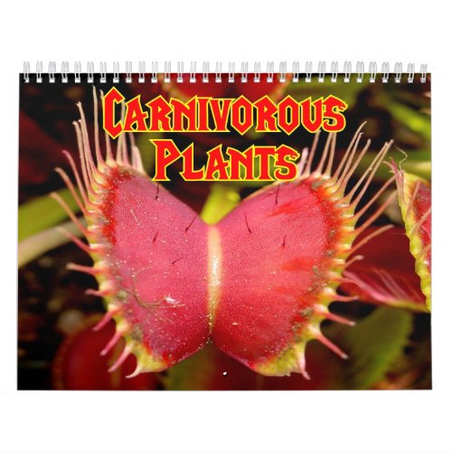 Carnivorous Plants Calendar
