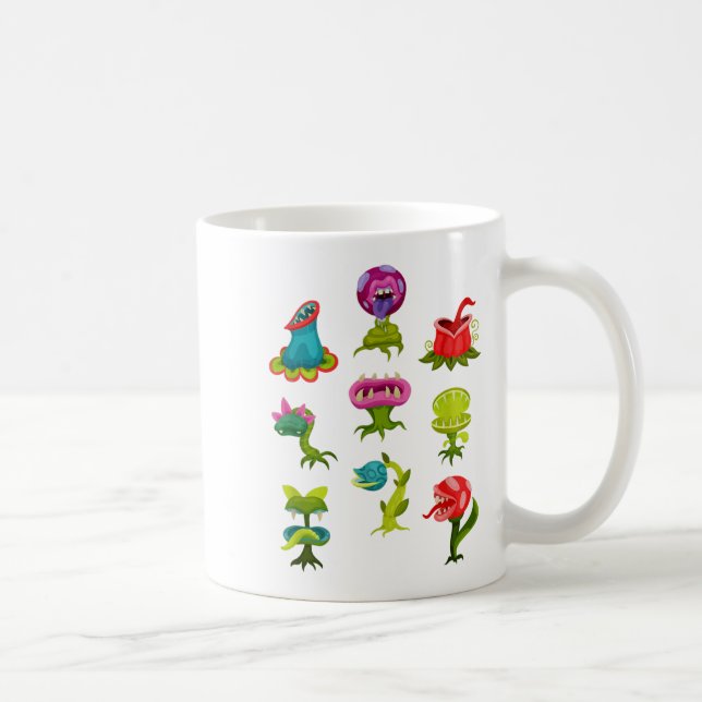 Carnivorous Plants Lover Kids Sarracenia Venus Fly Coffee Mug (Right)