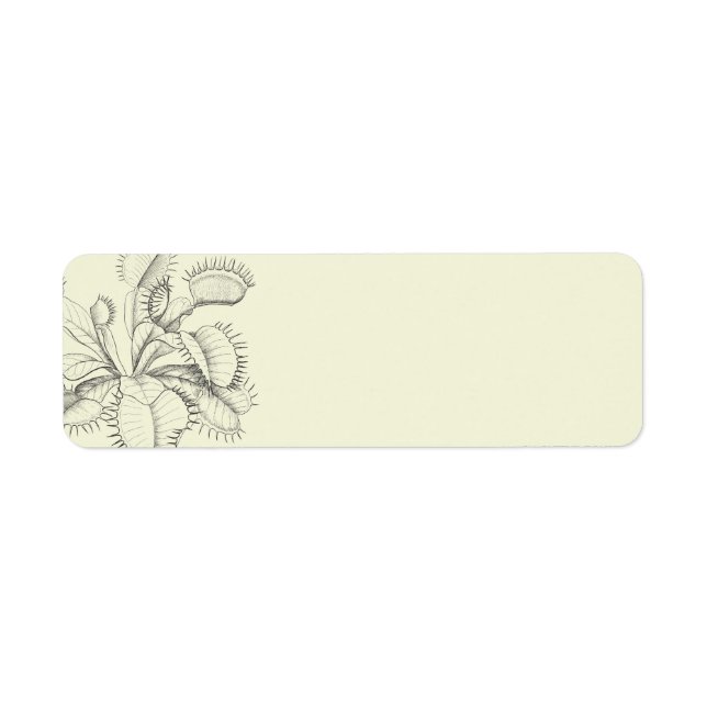 Carnivorous Venus Flytrap Plant Labels (Front)