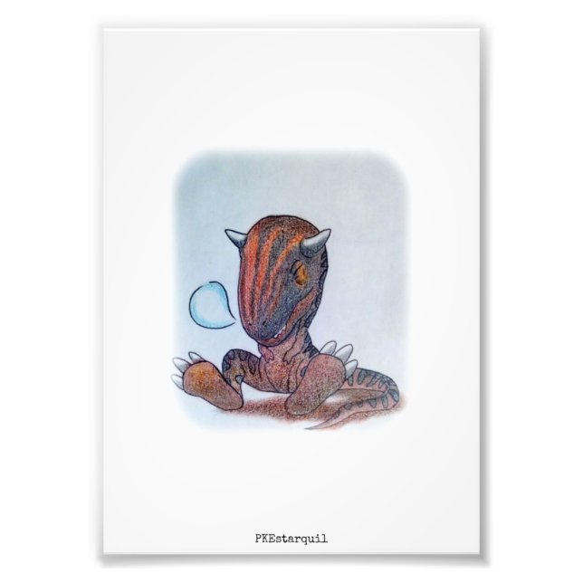 Carnotaurus Photo Print (Front)