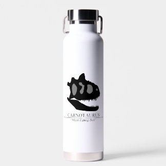Carnotaurus Skull Water Bottle