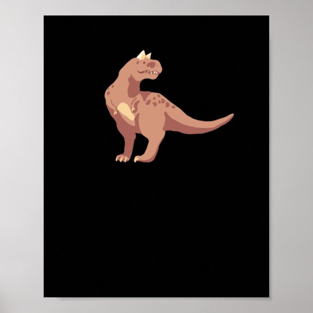 Carnotaurus Sticker  Poster (Front)