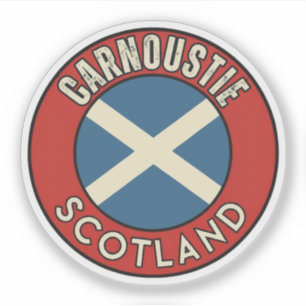Carnoustie, Scotland Sticker