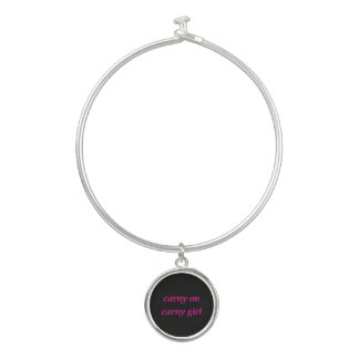 Carny On Carny Girl  Bangle Bracelet