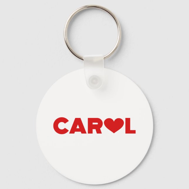 Carol Love Keychain (Front)
