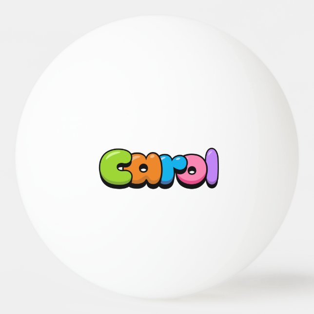Carol Ping Pong Ball (Front)
