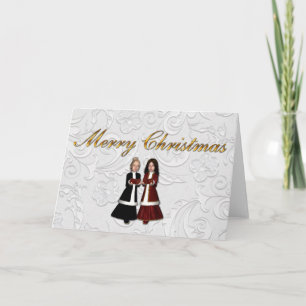 Carol Singers Christmas Card