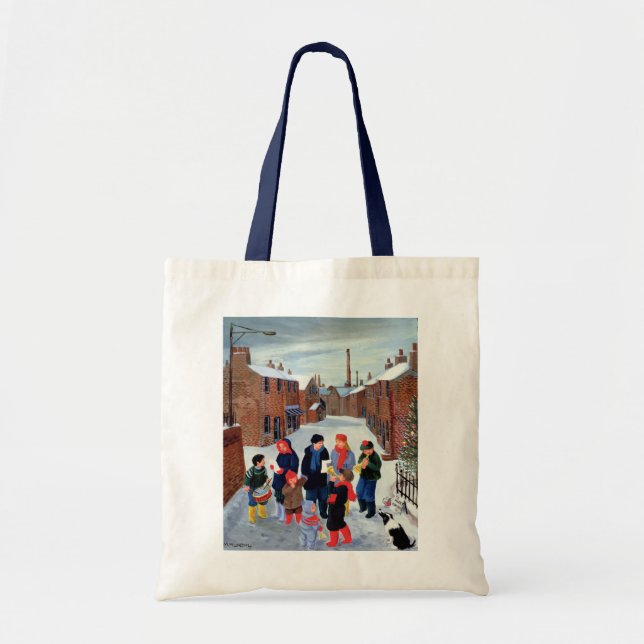 Carol Singers Tote Bag (Front)