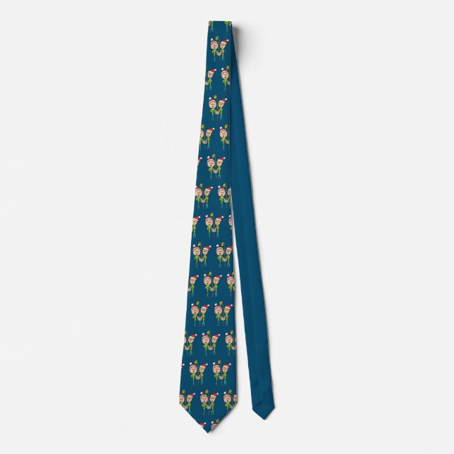 Carol Singing Neck Tie (Front)