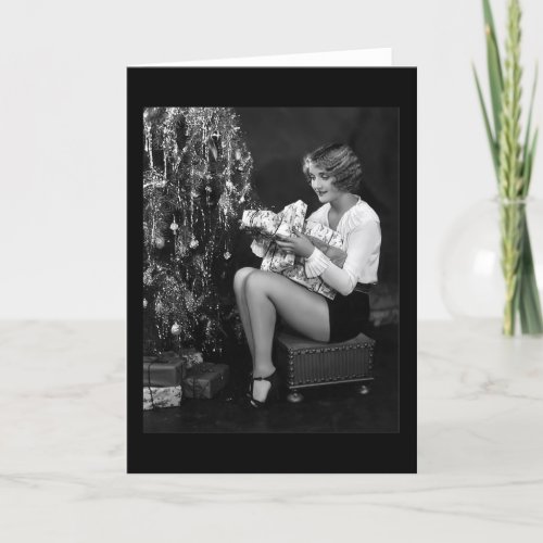 Carole Lombard Christmas Holiday Card