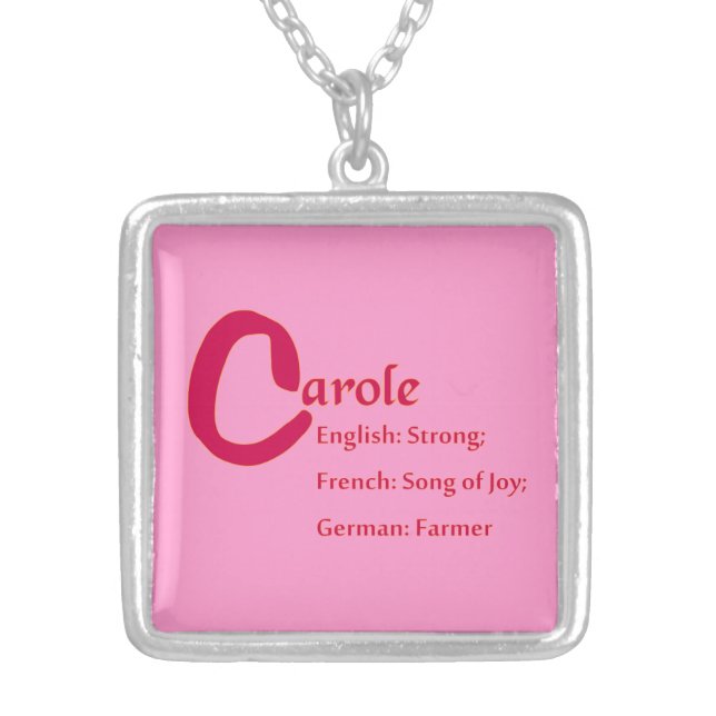 Carole Necklace (Front)