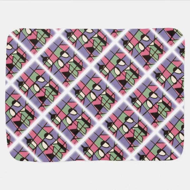 Carolers Baby Blanket (Horizontal)