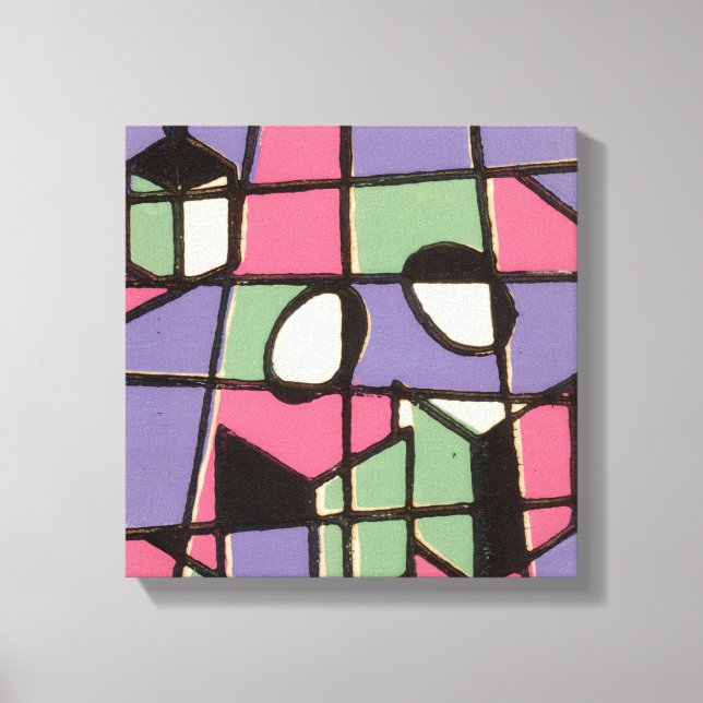 Carolers Canvas Print (Front)