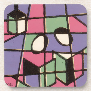 Carolers Drink Coaster