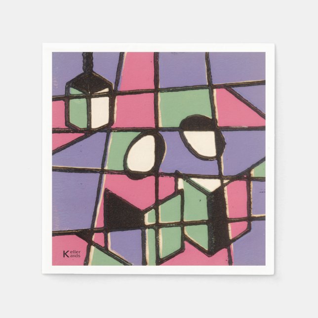 Carolers Napkins (Front)