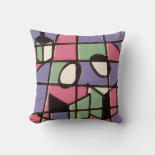 Carolers Throw Pillow