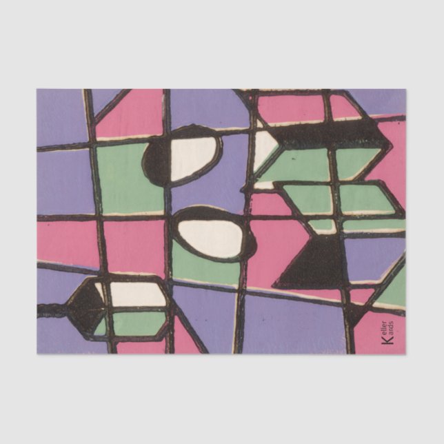 Carolers Tissue Paper (Front)